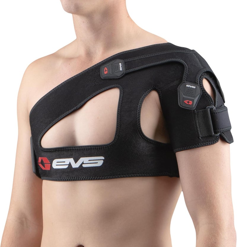 EVS Sports SB03 Shoulder Brace for Rotator Cuff Support - Black, X-Large - Image 1
